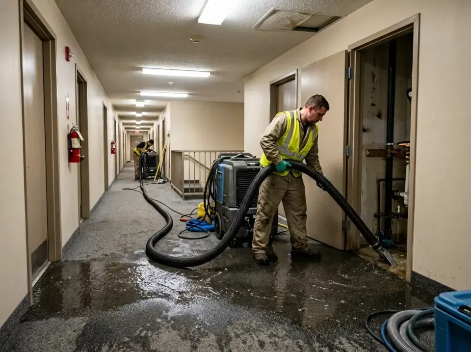 multi-unit-apartment-hallway-f-005 — frequently asked questions, Emergency Burst Pipe Water Extraction & Removal in Mount Pe…